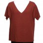 NWT EILEEN FISHER Cinnabar Washable Wool Links Top M