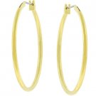NEW 14K Golden Hoops 1.4" Hoop Earrings