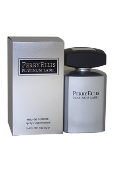 Perry Ellis Platinum Label 3.4 oz EDT Spray Men