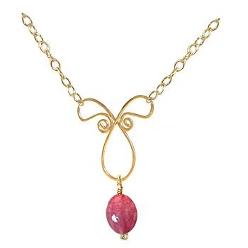NEW 925 Sterling Silver Sapphire Necklace Pendant