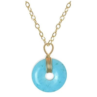 NEW 925 Sterling Silver Turquoise Necklace Pendant