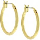 NEW 14K Golden Hoops 0.8" Hoop Earrings
