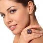 Heidi Daus Delight in Tanzanite Crystal Ring Size 5