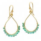 Calico Juno 925 Sterling Silver Heishi Beads Earrings