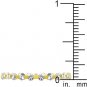 NEW 14K Gold 925 Sterling Silver CZ Eternity Ring