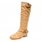 NEW Womens Camel Tall Riding Boots Shoes