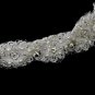 Swarovski Crystal Pearl White Ribbon Headband