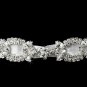 Crystal Ivory Satin Ribbon Headband Tiara