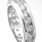 NEW 925 Sterling Silver CZ Eternity Band Ring