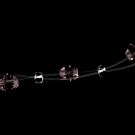 Light Amethyst Swarovski Crystal Necklace Earring Set