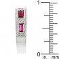 NEW White Gold Silver Garnet Eternity Band Ring
