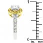 NEW White Gold 14k Gold CZ Anniversary Ring