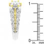 NEW White Gold 14k Gold Round Cut CZ  Ring