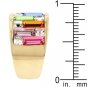 NEW 14k Gold Light Multi-Color Swarovski Crystal Ring