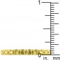 14k Gold Bonded Eternity Yellow CZ Ring