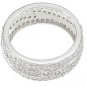 New 925 Sterling Silver CZ Fashion Ring