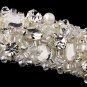 Ivory Swarovski Crysal Bead Pearl Headband Tiara