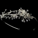 Sterling Silver Swarovski Crystal Headband Tiara