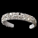 White Swarovski Crysal Bead Pearl Headband Tiara