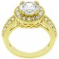 NEW 14k Gold Silver Channel  Set CZ Ring