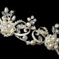 Silver Swarovski Crystal Victorian Headband Tiara