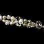 Silver Pearl Rhinestone Crystal Elegant Headband Tiara