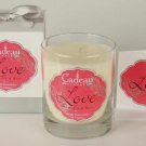 Cadeau Soy Love Plumeria & Rose Jar Candle 10.5 oz