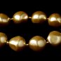 Simple Gold Pearl Stretch Bracelet