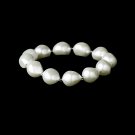 White Pearl Stretch Bracelet