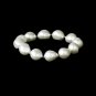 White Pearl Stretch Bracelet