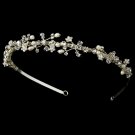 Floral Freshwater Pearl Swarovski Crystal Bridal Tiara