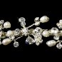 Floral Freshwater Pearl Swarovski Crystal Bridal Tiara
