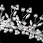 Silver White Pearl AB Swarovski Crystal Bridal Tiara