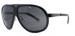 DSquared DQ 0004 01A Black Unisex Sunglasses