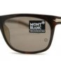 Mont Blanc MB 174 120 Tortoise Unisex Sunglasses