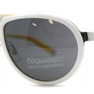 DSquared DQ 0003 24A White/Yellow Unisex Sunglasses