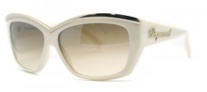 DSquared DQ 0017 25F Women White Sunglasses