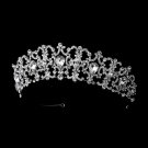 Lovely Silver Rhinestone Crystal Bridal Tiara