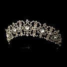 Lovely Gold Rhinestone Crystal Bridal Tiara