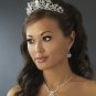Silver Rhinestone Crystal Elegant Bridal Tiara