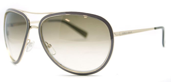 Giorgio Armani GA 564 QQX Gold Womens Sunglasses