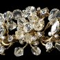 Gold Swarovski Crystal Bridal Tiara Headband