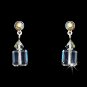 AB Swarovski Crystal String Necklace Earring Set