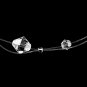 Clear Swarovski Crystal Illusion Necklace Earring Set