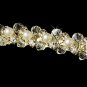 Gold Clear Swarovski Crystal Pearl Tiara Headband