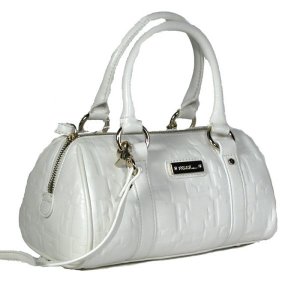 Gianfranco Ferre 67 TXDBHM 80625 White Leather Handbag