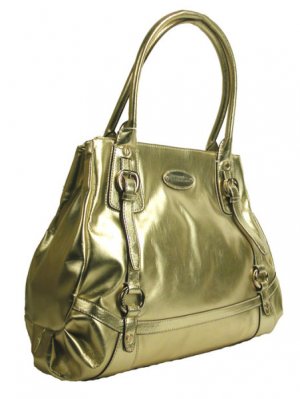 Gianfranco Ferre 67 TXFBKB 80584 Gold Handbag Purse