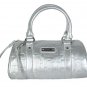 Gianfranco Ferre 67 TXDBHM 80625 Silver Leather Handbag