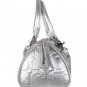 Gianfranco Ferre 67 TXDBHM 80625 Silver Leather Handbag