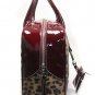 Dolce & Gabbana DG BB2632 Leopard Burgundy Handbag